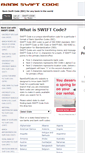 Mobile Screenshot of bankswiftcode.info